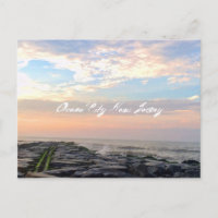 Ocean City, New Jersey Post Card Jetty