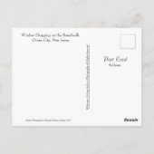 Ocean City, New Jersey Post Card - Marty's Postkarte (Rückseite)