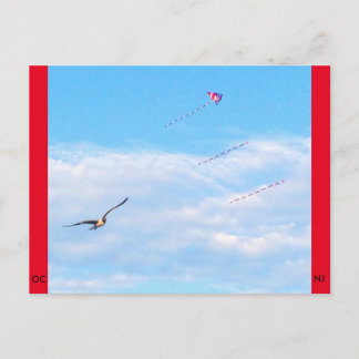 Ocean City, New Jersey Postkarte-Flug Postkarte