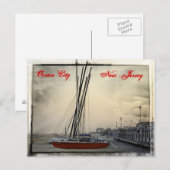 Ocean City New Jersey - Sail Away Postkarte (Vorne/Hinten)