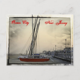 Ocean City New Jersey - Sail Away Postkarte