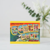 Ocean City NJ Postkarte (Stehend Vorderseite)