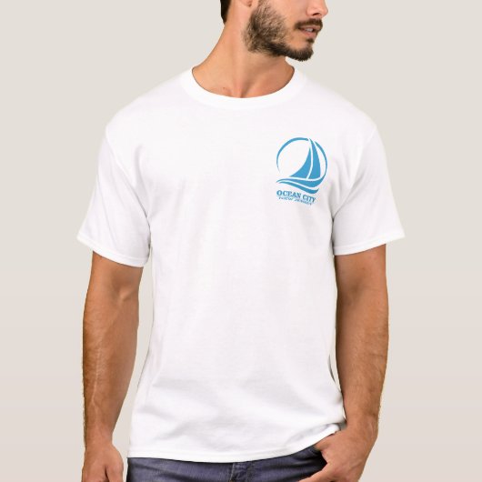 Ocean City NJ (Seashell) T-Shirt (Vorderseite)