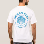 Ocean City NJ (Seashell) T-Shirt (Rückseite)