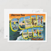 Ocean City NJ United Staaten City Postkarte (Vorne/Hinten)