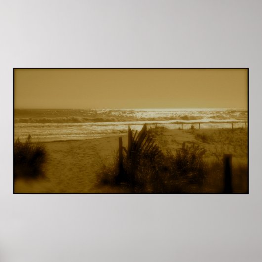 Ocean City Surf Poster (Vorne)