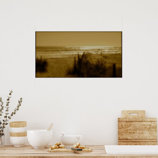 Ocean City Surf Poster (Küche)