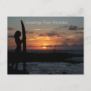 Ocean Cliff Postkarte