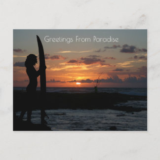 Ocean Cliff Postkarte