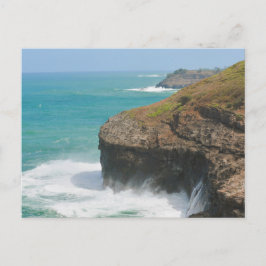 Ocean Cliffs bei Kilauea Kauai Postkarte