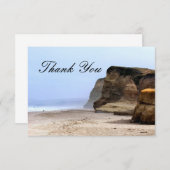 Ocean Cliffs Danke Card (Vorne/Hinten)