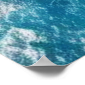 Ocean Cliffs: Wilde Küste Poster (Ecke)