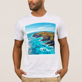 Ocean Cliffs: Wilde Küste T-Shirt