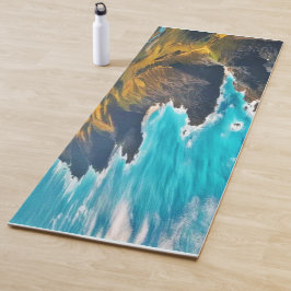Ocean Cliffs: Wilde Küste Yogamatte