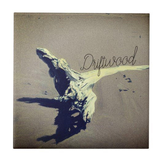 Ocean Coastal Driftwood Fliese (Vorderseite)
