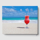 Ocean Cocktail Beach House Zuhause Gästebuch (Rückseite)