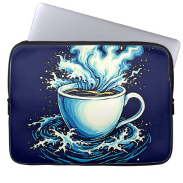 Ocean Coffee Dream Laptopschutzhülle