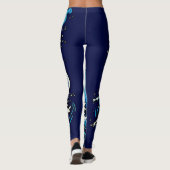 Ocean Coffee Dream Leggings (Rückseite)