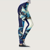 Ocean Coffee Dream Leggings (Rechts)