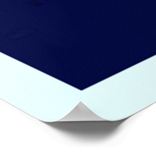 Ocean Coffee Dream Poster (Ecke)