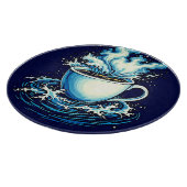 Ocean Coffee Dream Schneidebrett (Ecke)