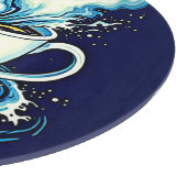 Ocean Coffee Dream Schneidebrett (Ecke)