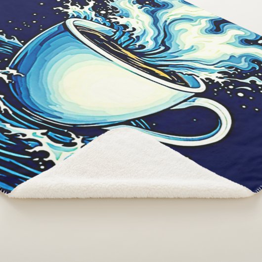 Ocean Coffee Dream Sherpadecke (3/4)