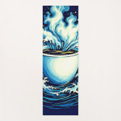 Ocean Coffee Dream Yogamatte (Vorderseite)