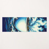 Ocean Coffee Dream Yogamatte (Vorderseite (Horizontal))