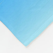 Ocean Colored Fleece Blanket (Ecke)