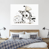 OCEAN CONCERT FOR SOFIA  LEINWANDDRUCK (Insitu (Schlafzimmer))