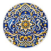 Ocean Crest Azulejo Keramikgriff Keramikknauf (Vorderseite)