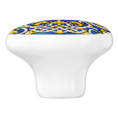 Ocean Crest Azulejo Keramikgriff Keramikknauf (Seitenansicht)
