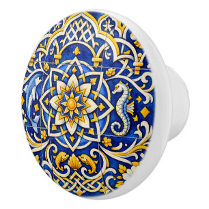 Ocean Crest Azulejo Keramikgriff Keramikknauf