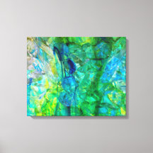 Ocean Crystals 2 20x16 Leinwand drucken
