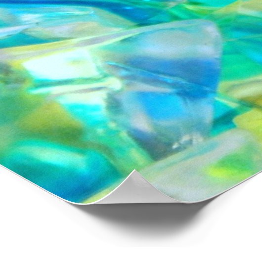 Ocean Crystals 2 36x24 Poster (Ecke)