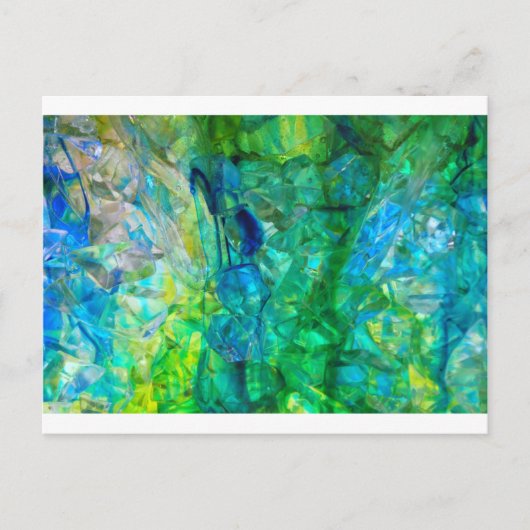 Ocean Crystals 2 Postkarte (Vorderseite)
