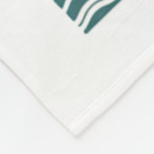 Ocean Daddy | Gemütliches, nautisch angesehenes Bl Fleecedecke (Ecke)