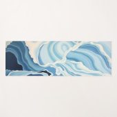 Ocean Dance Yogamatte (Vorderseite (Horizontal))