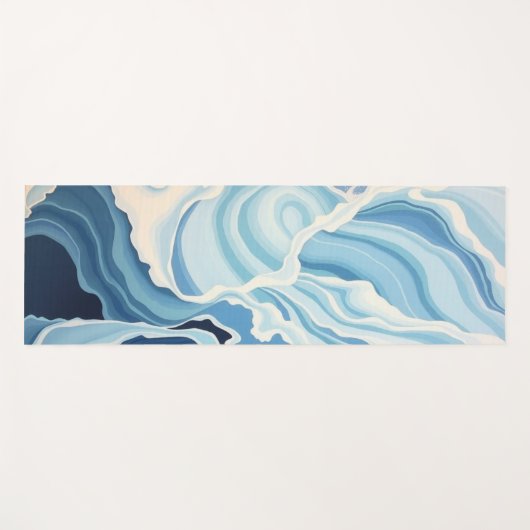 Ocean Dance Yogamatte (Vorderseite (Horizontal))