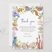 Ocean Danke Karte (Vorderseite)