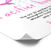 Ocean Delphin - Schnuller Jagd Kinderdusche Poster (Ecke)