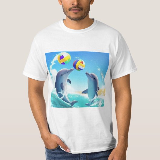 Ocean Delphins T - Shirt (Vorderseite)