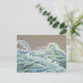 Ocean Deva Postkarte (Stehend Vorderseite)