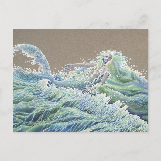 Ocean Deva Postkarte (Vorderseite)