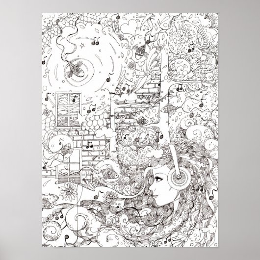 Ocean dip - Plakatdruck Poster (Vorne)