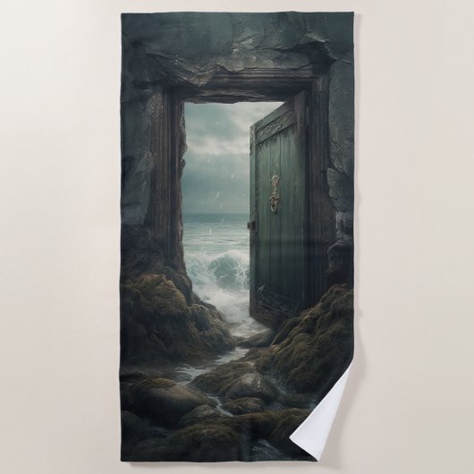 Ocean Door Beach Handtuch (Vorderseite)