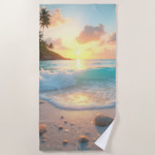 Ocean Dream Serenity Beach Towels Strandtuch (Vorderseite)
