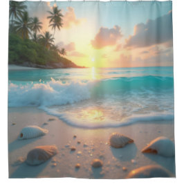 Ocean Dream Serenity Shower Curtain Duschvorhang