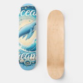 Ocean Dreamer Skateboard (Vorderseite)